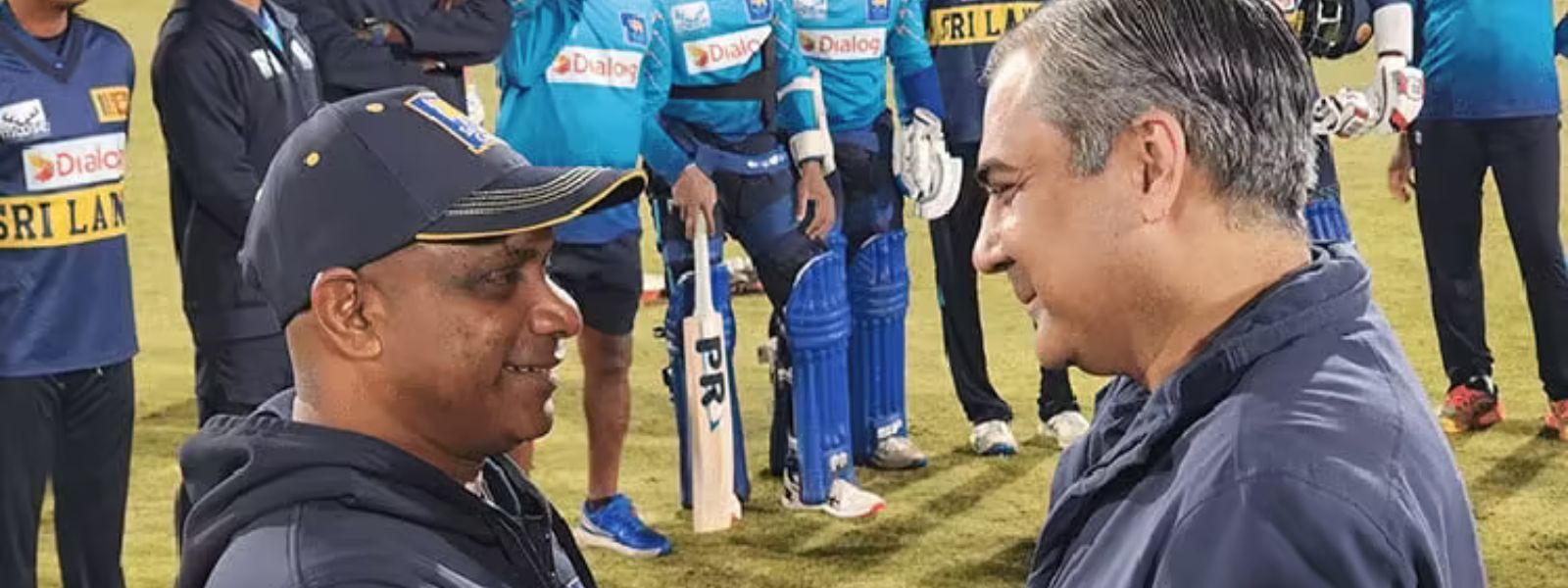 PCB Chairman Meets Sri Lanka Team